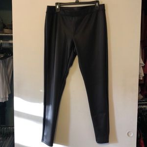 Express Liquid Faux-Leather Leggings